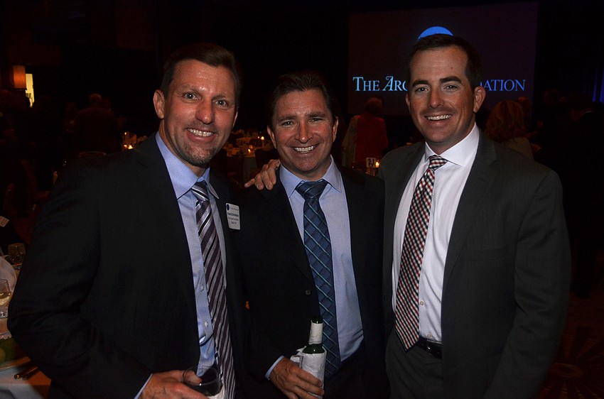 Patrick Del Medico, Jamie Wood and Hampton Ballard