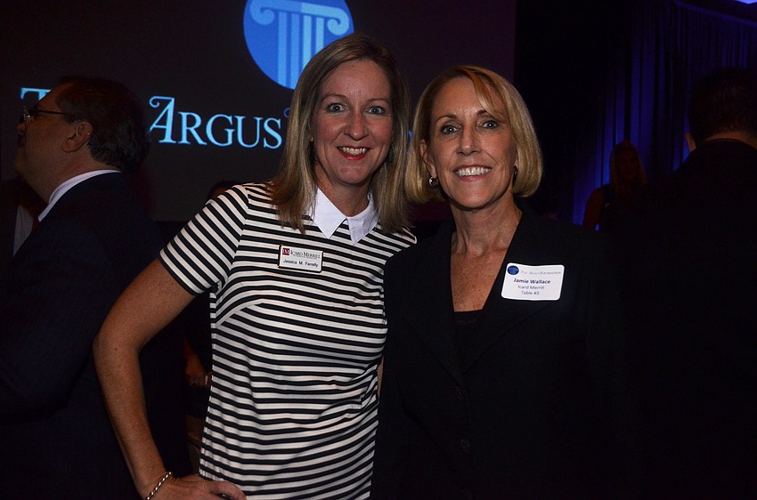 Jessica Farrelly and Jamie Wallace