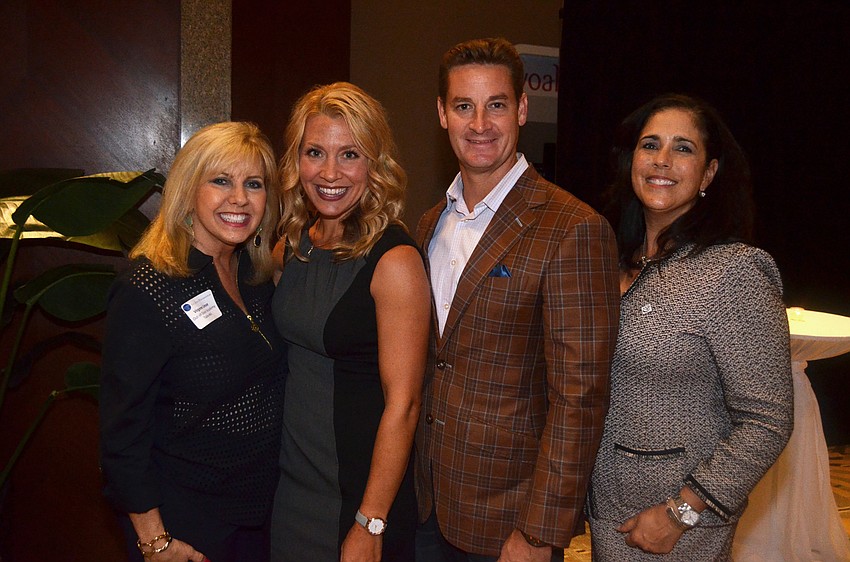 Virgene Linse, Jennifer and Sen. Greg Steube and Kimberlee Buchanan