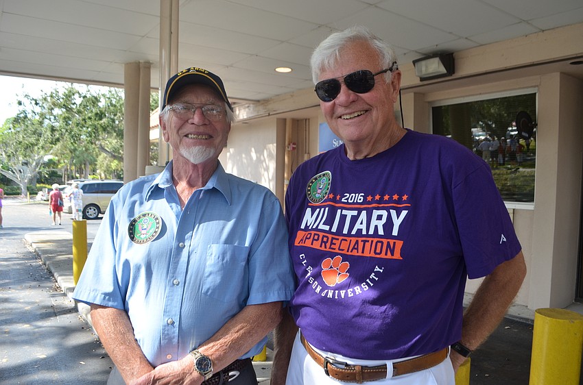 Joe Klemm and Walter Cox, who both served in the Army