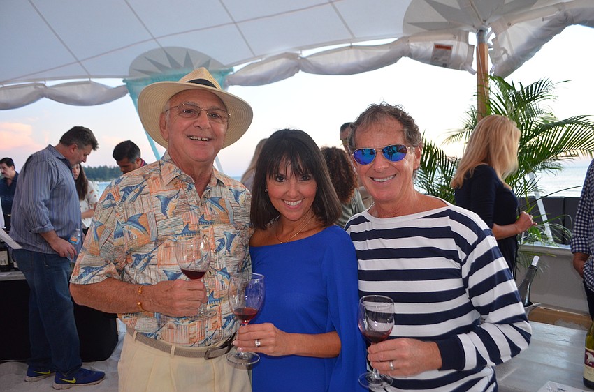 Joe Deminico and Jenni and Harry Kopelman