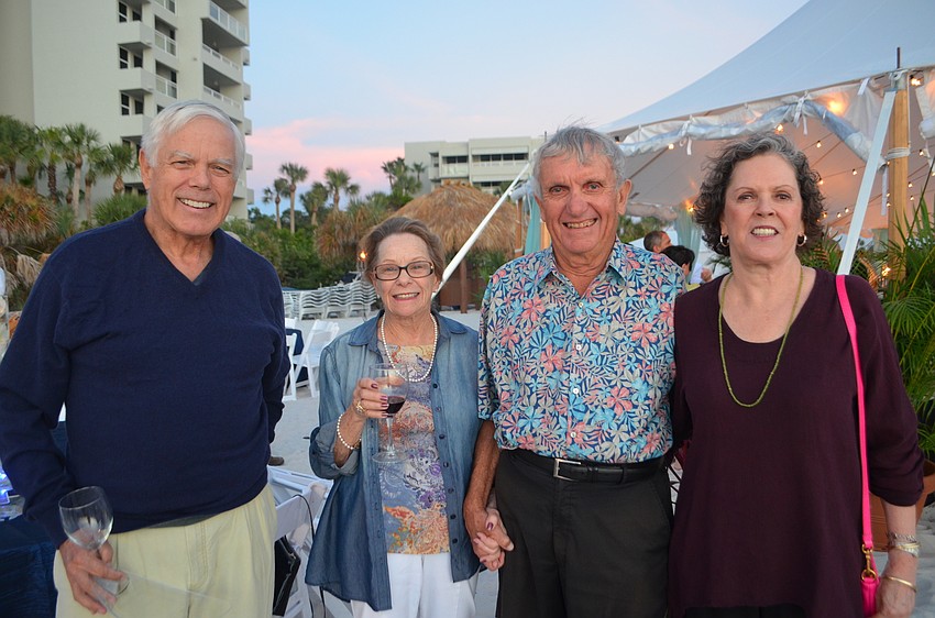 Bill Chapman, Gail Jerome, Hank McFarland and Bonnie Chapman