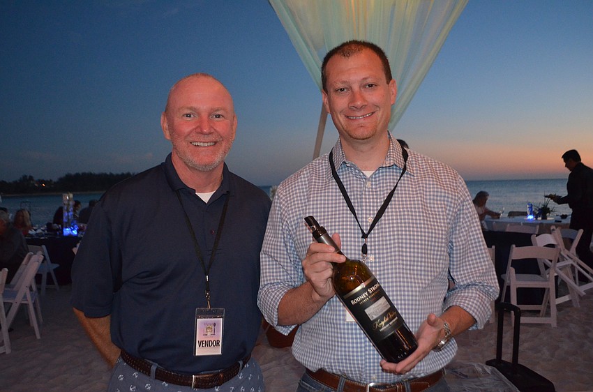 George Kehrt and Jeff Seidenfeld of Rodney Strong Vineyards