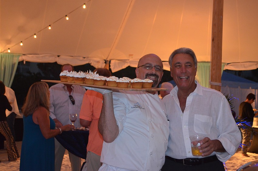 Executive Chef of the Longboat Key Club, Ed Geyfman, and Andrew Vac