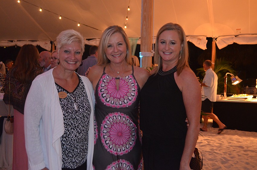 Kelly Connelly, Kristi Daugherty and Juliette Valin