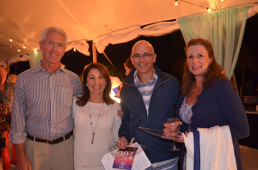 Fran and Pat McGettigan and Ted and Lindsey Prospect