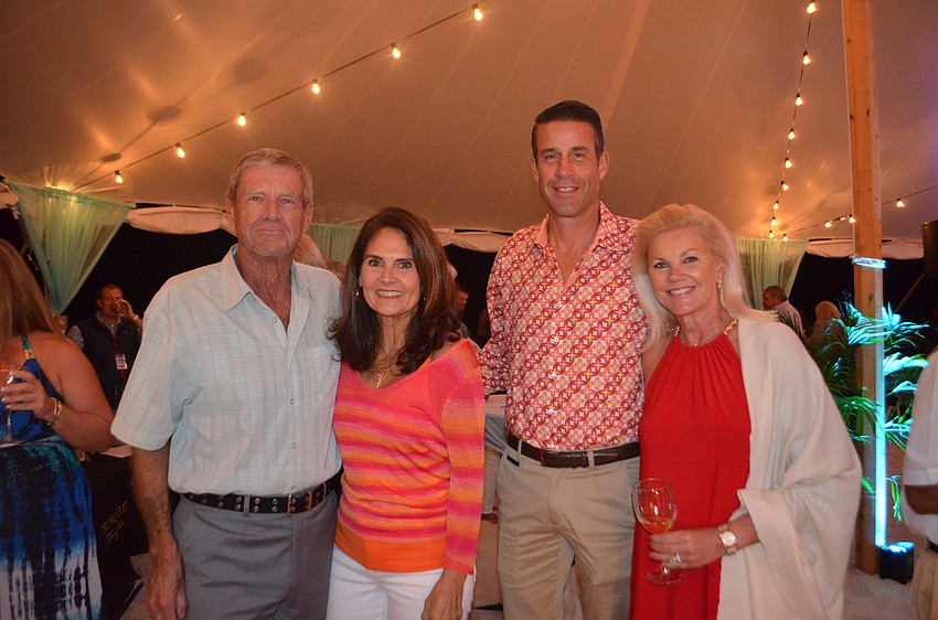 Bill and Mary Lou Johnson and Karen and John Arnold