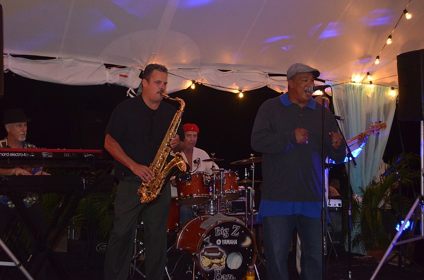 Live music entertained the crowd at the sixth annual Bacchus on the Beach.