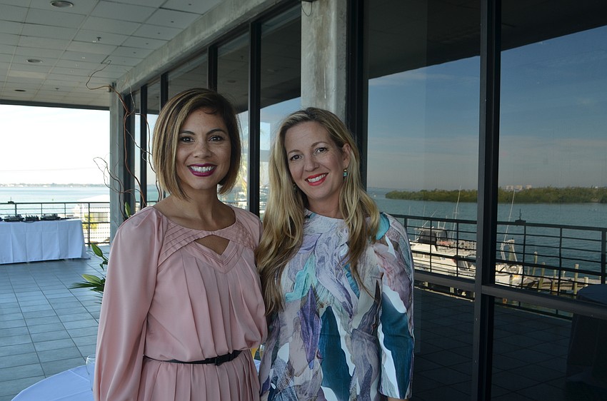 Event organizers Courtney Lauderdale and Nikki Logan-Curran