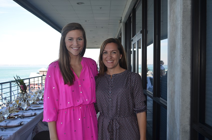 Sofie Wachtmeister, Mote marketing director, and Stacy Alexander, Mote assistant vice president for community relations and communications