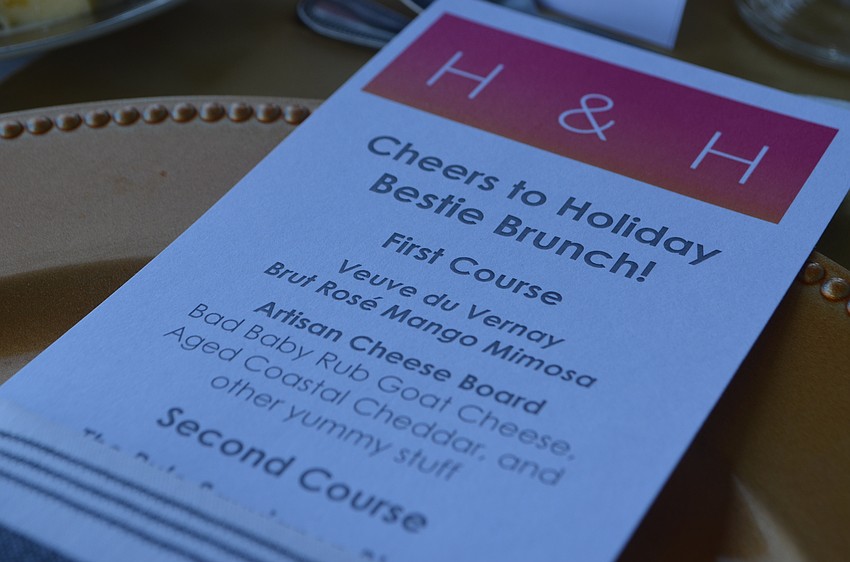 The Holiday Bestie Brunch benefited Mote Marine Laboratory.