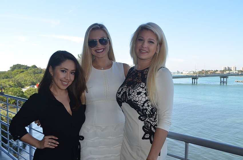 Alex Sandoval, Julianna Burns and Lauren McCord