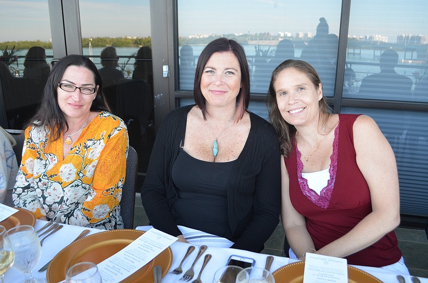 Endia Callahan, Robin Whitesell and Susie Fletcher