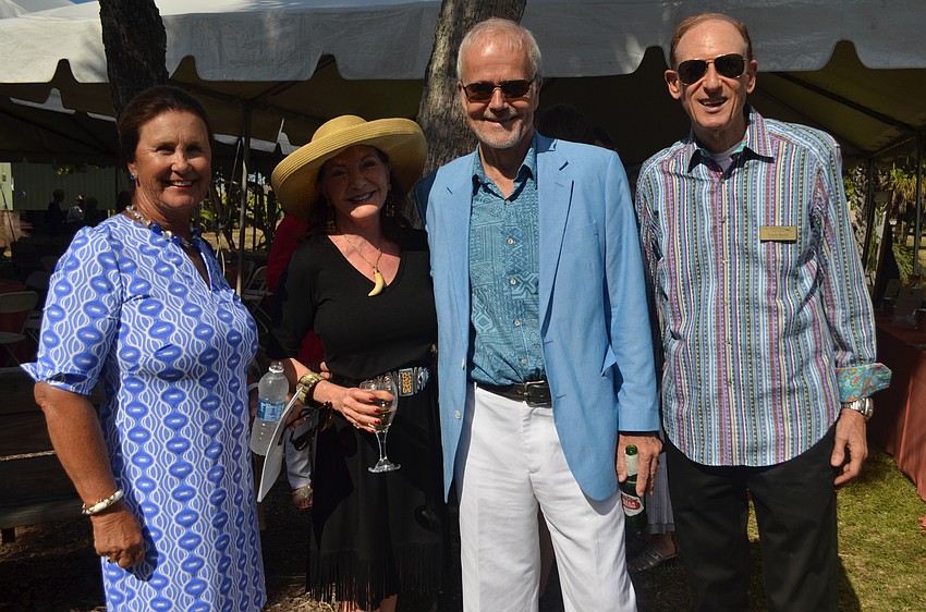 Debi Healy, Carol Whitebold, Malcolm Robertson and Larry Bold