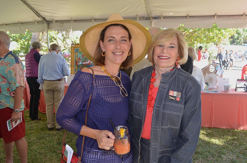 Karen Kaufman and Ellen Berman, board member.