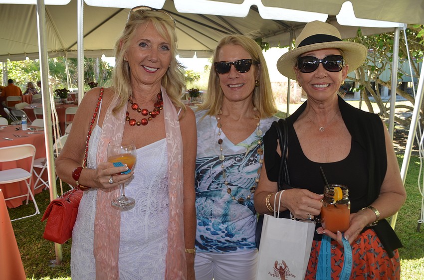 Elita Krums-Kane, Caroline Andrus and Joan Engelbach