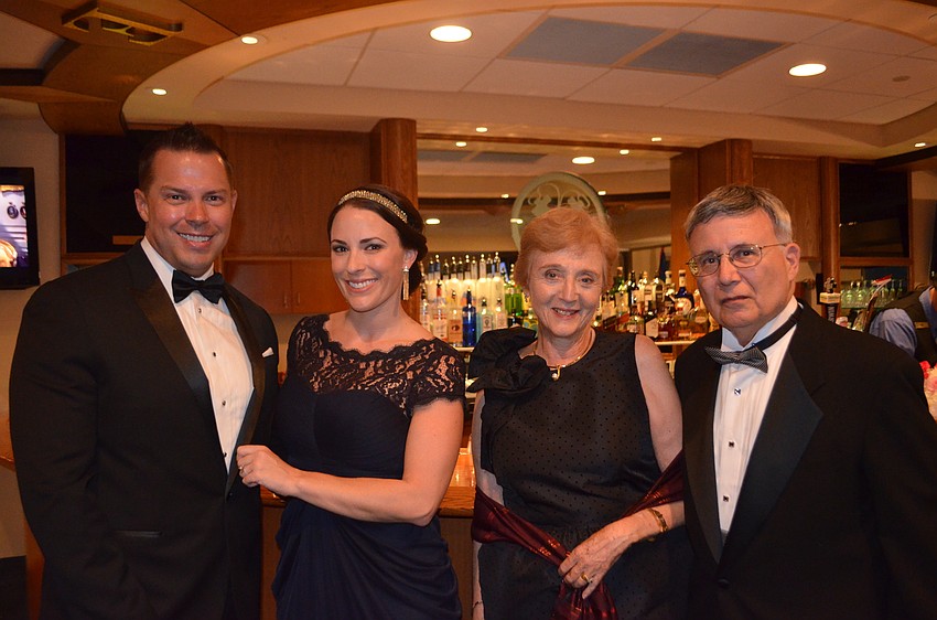 Mark Coppens, Jamie Murdick and Janet and Lewis Solomon