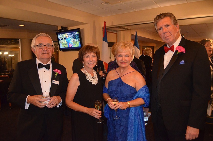 Bob and Betty Gore and Barbara and Tom Gardner