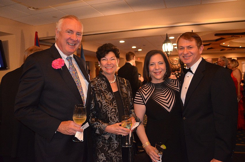 David Lenihan, Jo Ann Heisen and Eve and Marc Kanoff