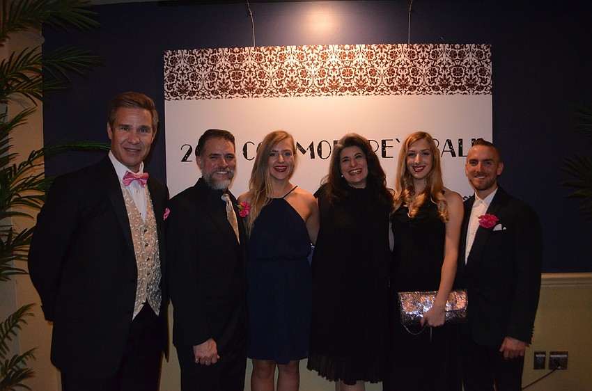 Lee Duffey, Pedro Perez, project manager, adjunct professor at Ringling College of Art and Design, Ilhiana Besic, a motion design student, Cynthia Gravino, associate vice president for collaborative enterprises at Ringling, Danica Jokic and Vincent Nappi.