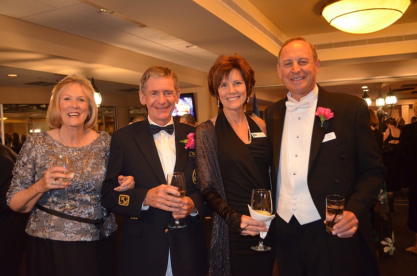 Susan and Mike Seery with Lynn and Gary Coffin