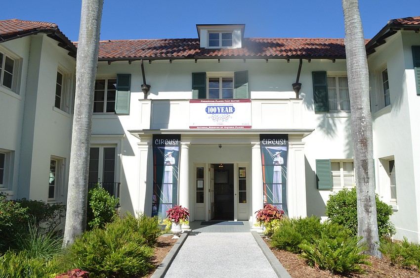 The event also featured photographs from Sarasota's circus past in the Edson Keith Mansion.