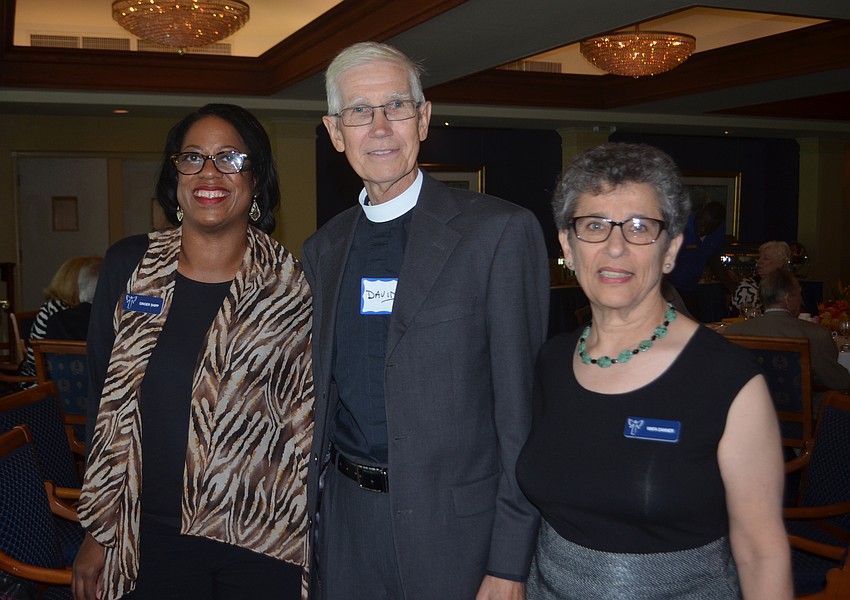Ginger Shipp, Father David Danner and Wafa Danner