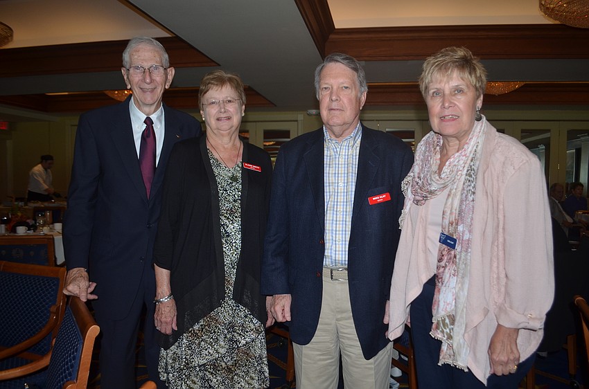 Bill and Elaine Smith, Mike and Gail Clay