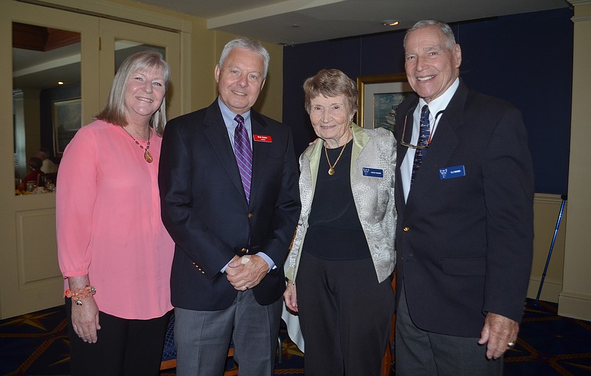 Carol and Bob Erker, Katzy and C.J. Nager