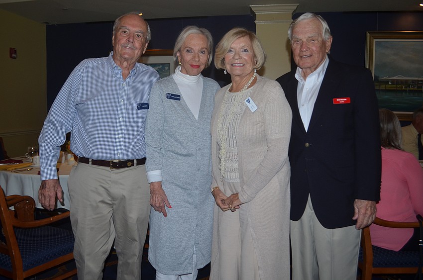 Jim and Mary Lou Thomas, Joyce and Bill Steele