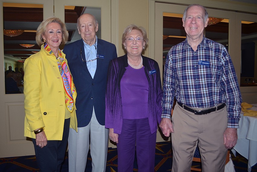 Elenor and John Maxheim, Jean and Brian Rushton