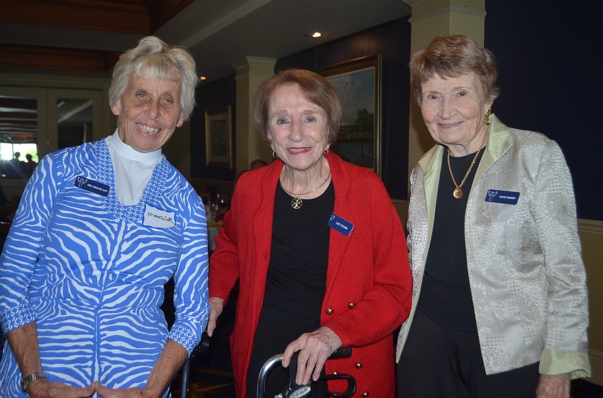 Rev. Maggie Gat, Lee Yousri and Kathy Nager