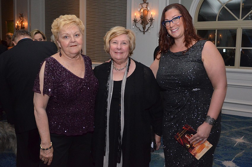 Judy Lund, Lynne Huff and Angeline Pantazis