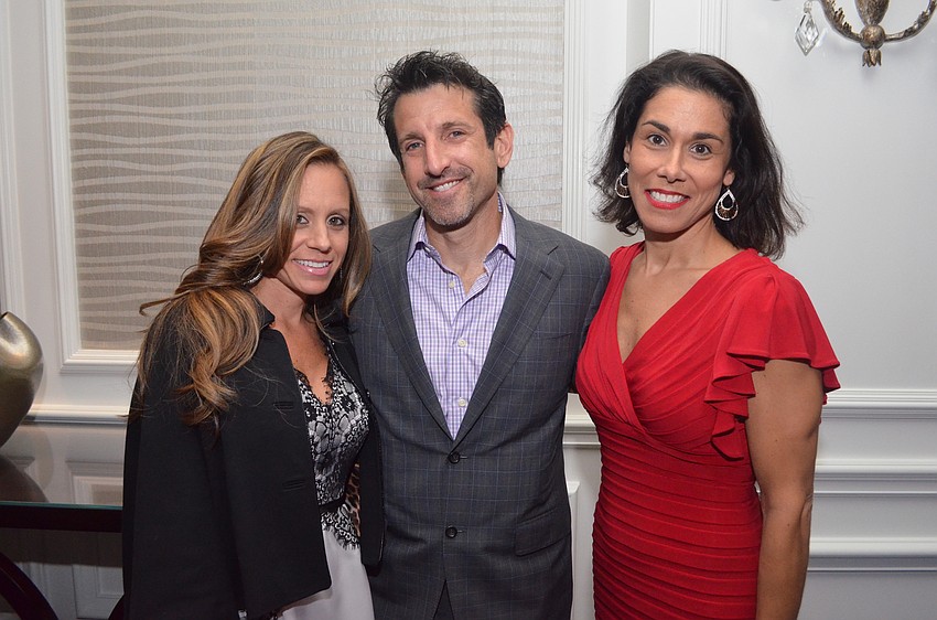 Luna and Scott Westheiner with Katherine Ferrara