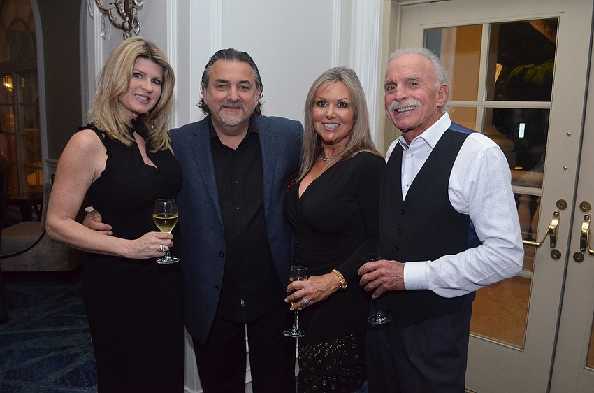 Kim and Phil Mancini with Barbara and Jay Lancer
