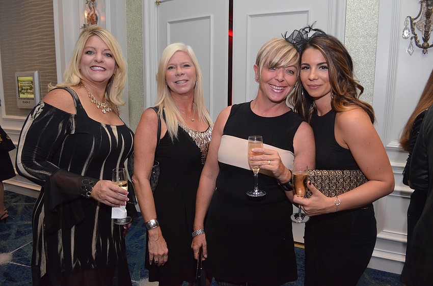 Carol Bourbeau, Amy Tuten, Jane Bennett and Lexi Huelsman