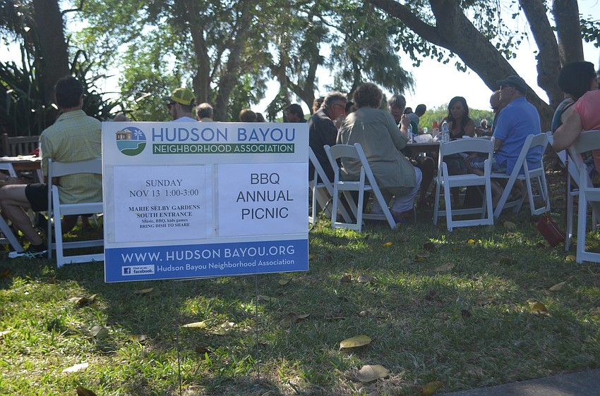 The annual event was hosted by Marie Selby Botanical Gardens, who waved entrance fees for Hudson Bayou residents.