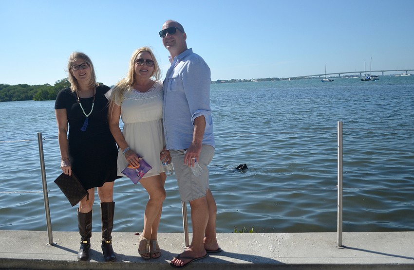 Jessica Thomason and Deanna and Greg Greenshaw