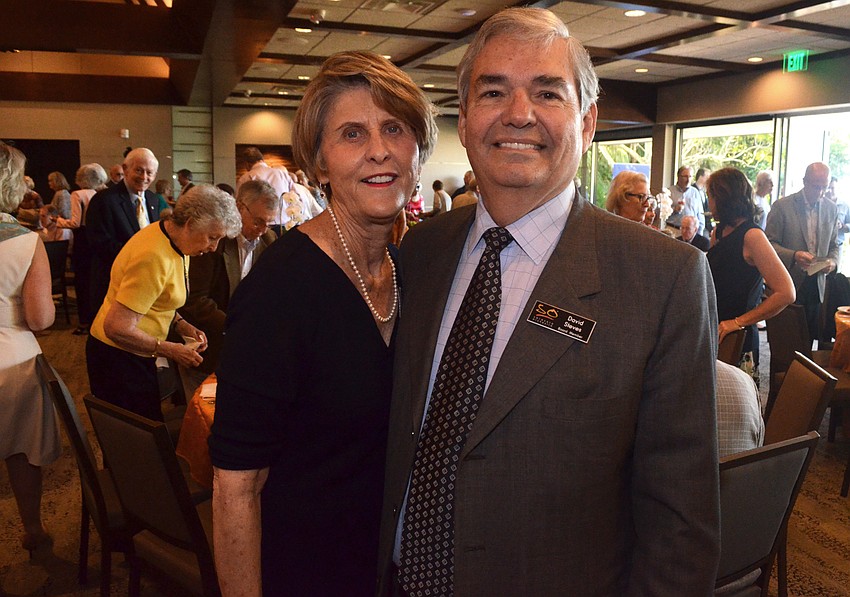 Pam and David Steves, chair-elect of the board of directors for the Sarasota Orchestra