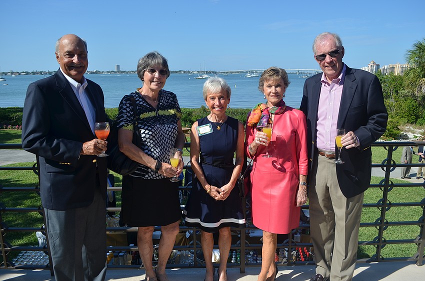 Paul and Carol Meese, Gwen Watson and Pat and Jim Anderson