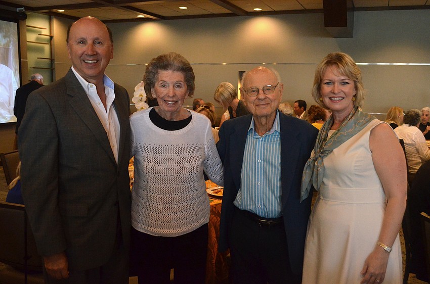 Mark Pritchett, Alice Rau, Ernie Kretzmer and Veronica Brady