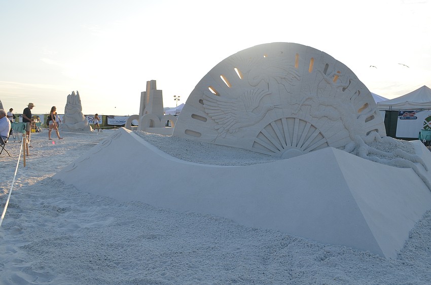 Sculpture by Bruce Phillips and Maxim Gazendam.