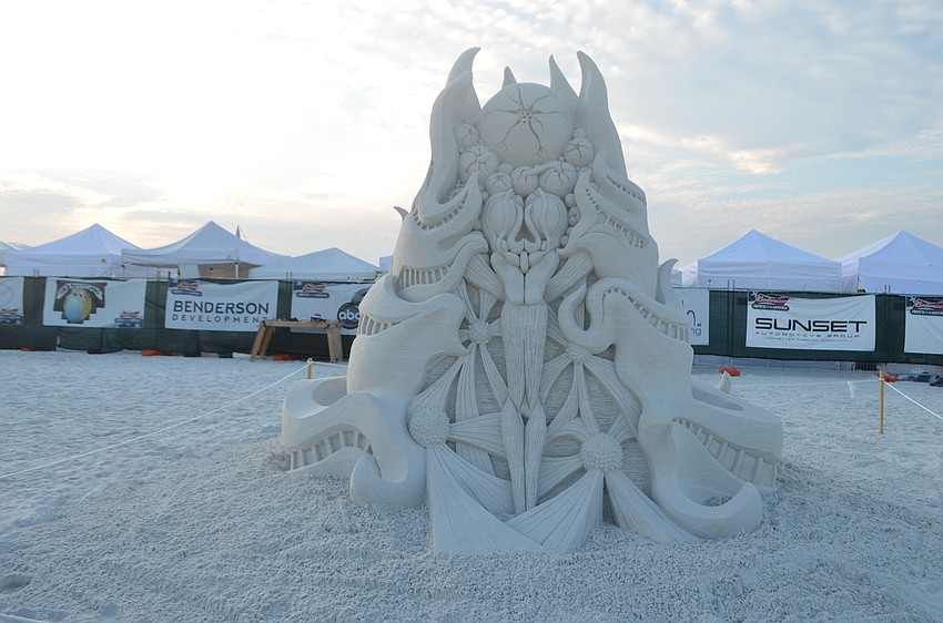 Sculpture by Guy-Oliver Deveau and Emerson Schreiner.