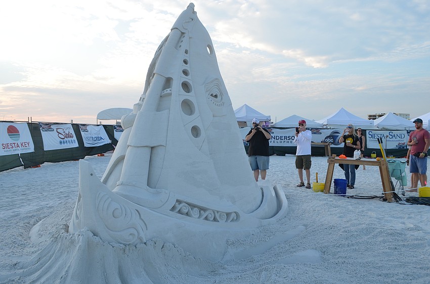 Sculpture by Kirk Rademaker and Matt Long.