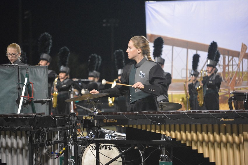 Briana Downey handles the pressure of the state championships.