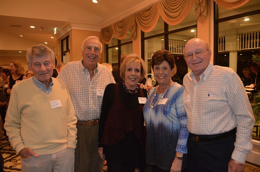 John Blume, Bernie and Gail Katz and Bonny and Bub Israeloff