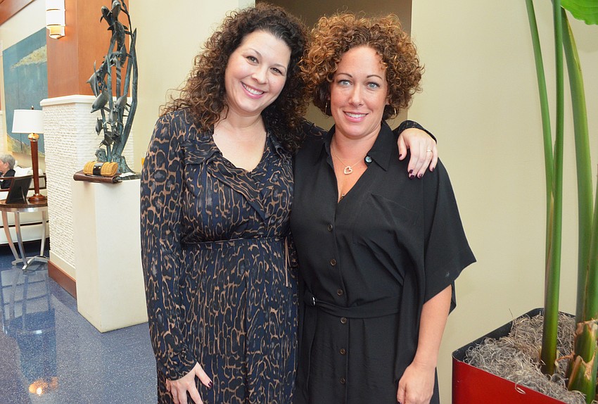 Bianca Lawrence and Mindy Rollins