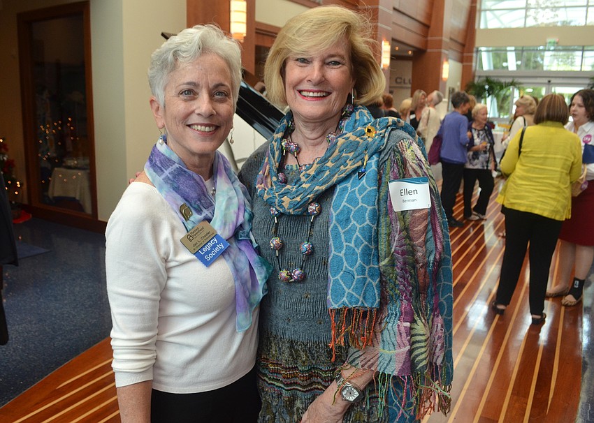 Jan L. Chester, director of philanthropy for Planned Parenthood of Southwest and Central Florida and Ellen Berman