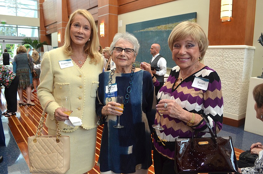 Fran Blum, Marilyn Harwell and Susan Schaen