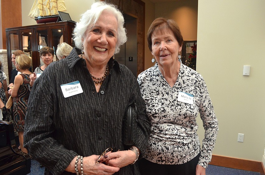 Barbara Kupferberg and Mary Jo Reston